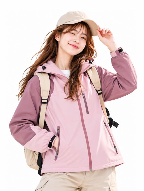 女款戶外網裡外套 8802